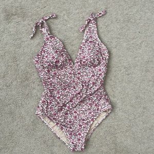Kona Sol x Target Full-Coverage Floral One-Piece Swim Suit